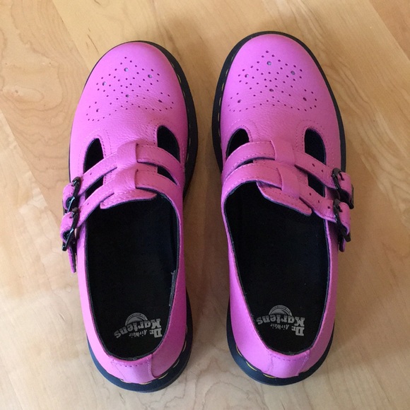 Dr. Martens 8065 Virginia Leather Mary Jane Shoes - Picture 7 of 16